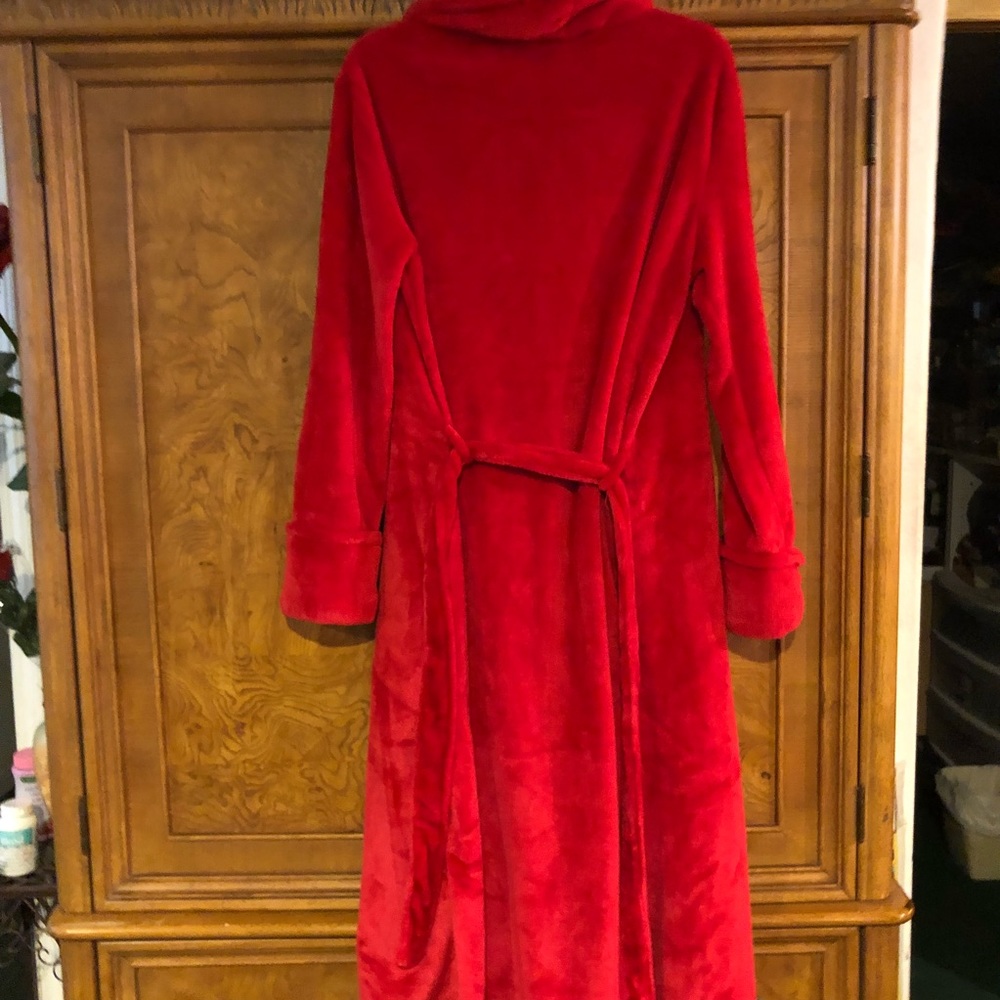 Long red robe